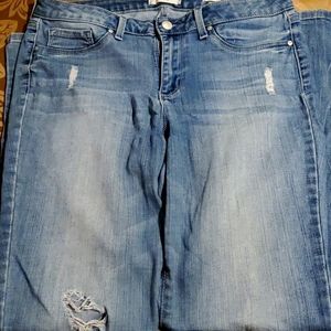Jessica Simpson Super Skinny Distressed Jeans s